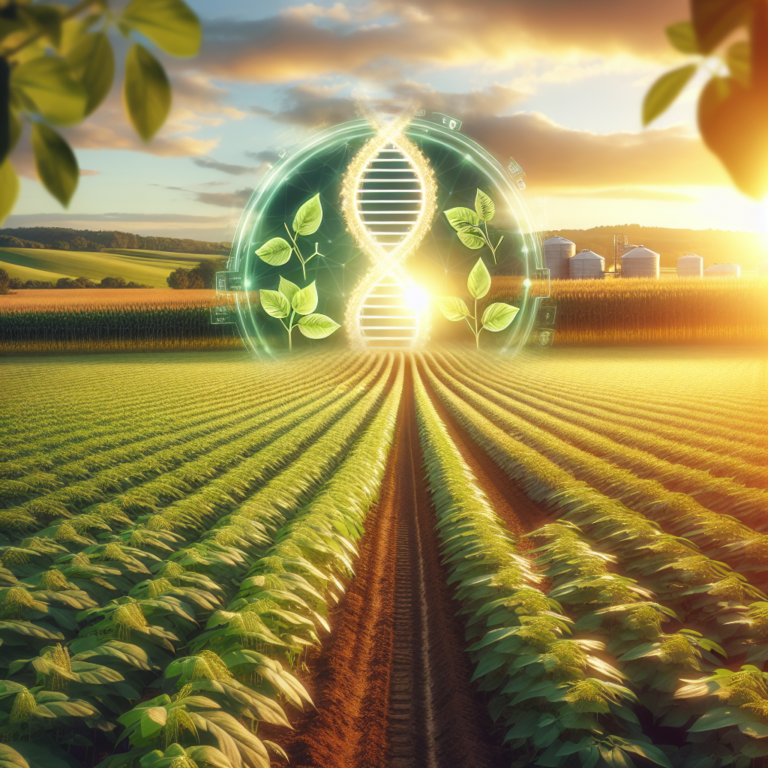Using Biotechnology to Improve Crop Resilience and Yield