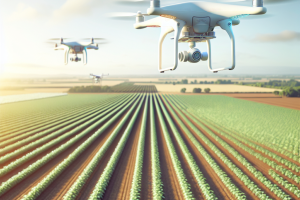 Drones in Agriculture: Monitoring Crops from Above