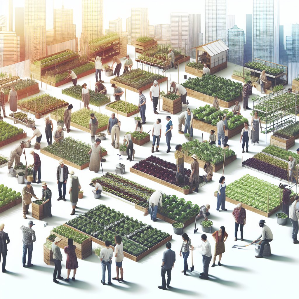 Community-Led Urban Farming Initiatives – Growing Together in the City