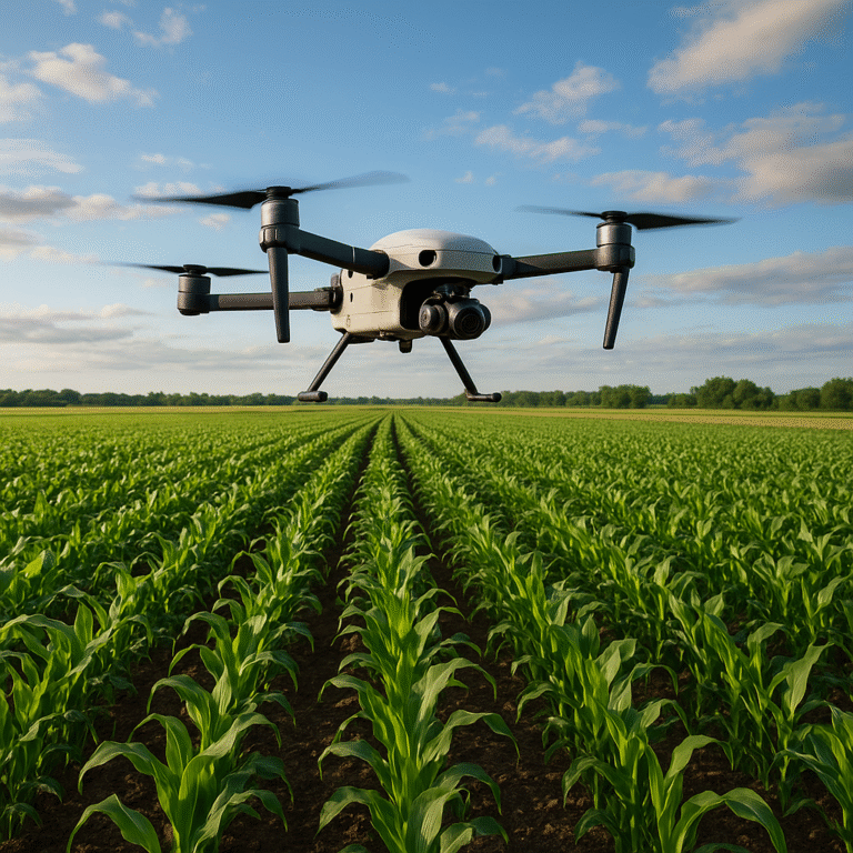 Drones in Agriculture: Precision Farming at Its Best