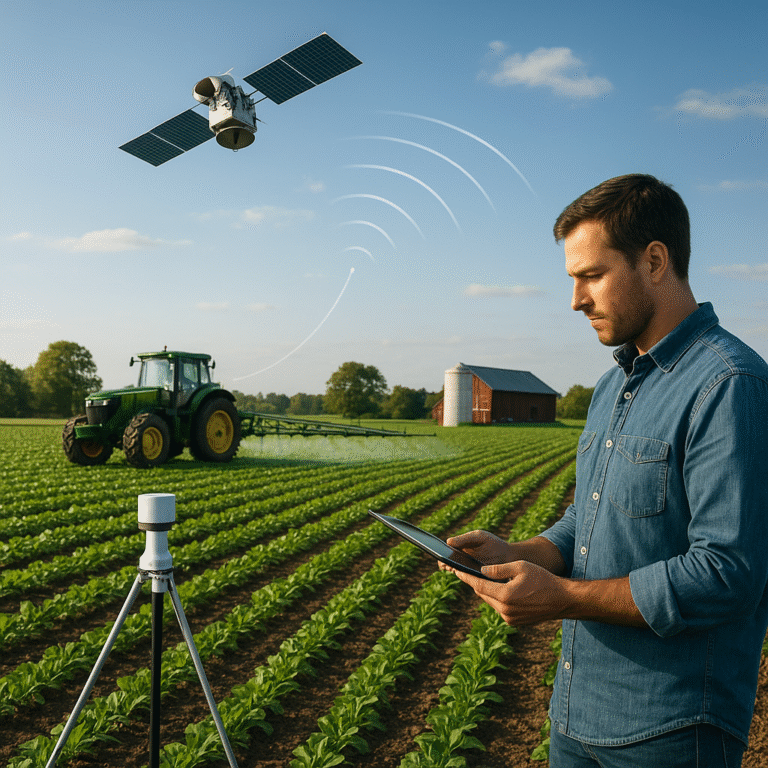 From Sensors to Satellites: The Connected Farm Ecosystem