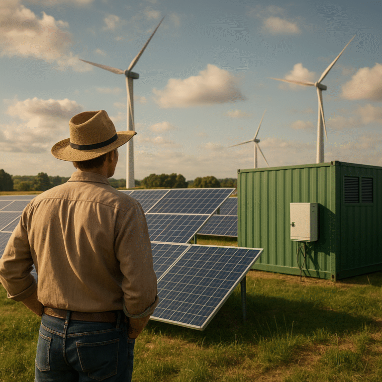 How Farmers Are Adopting Renewable Microgrids