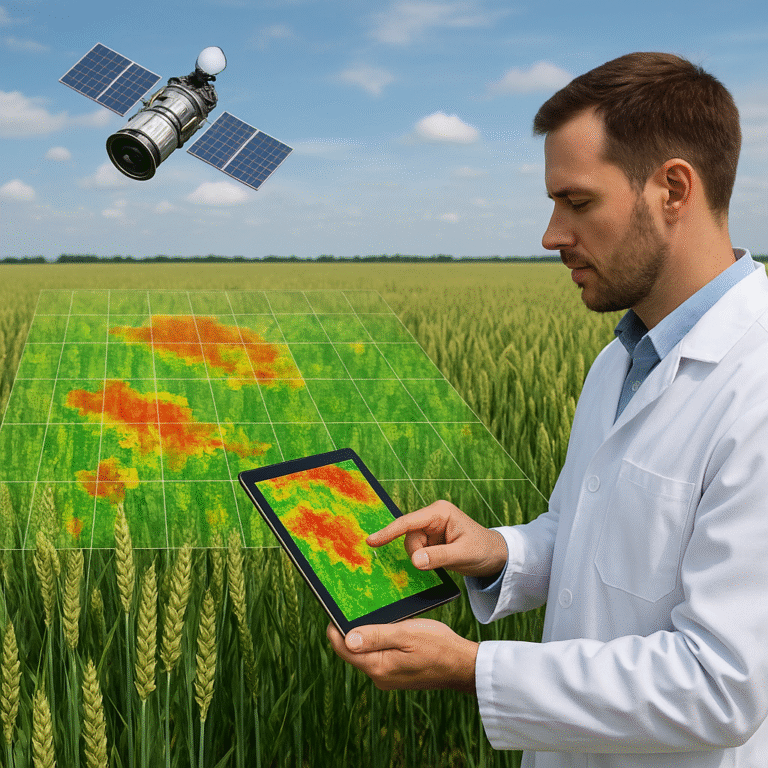 How Satellite Data Enhances Crop Yield Predictions
