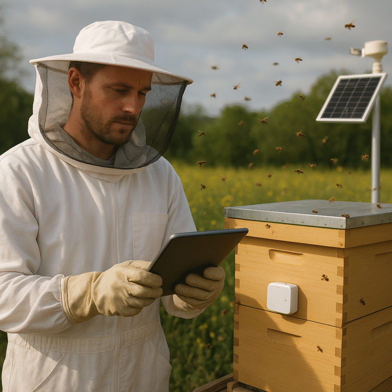 Smart Beekeeping: Protecting Pollinators with Tech