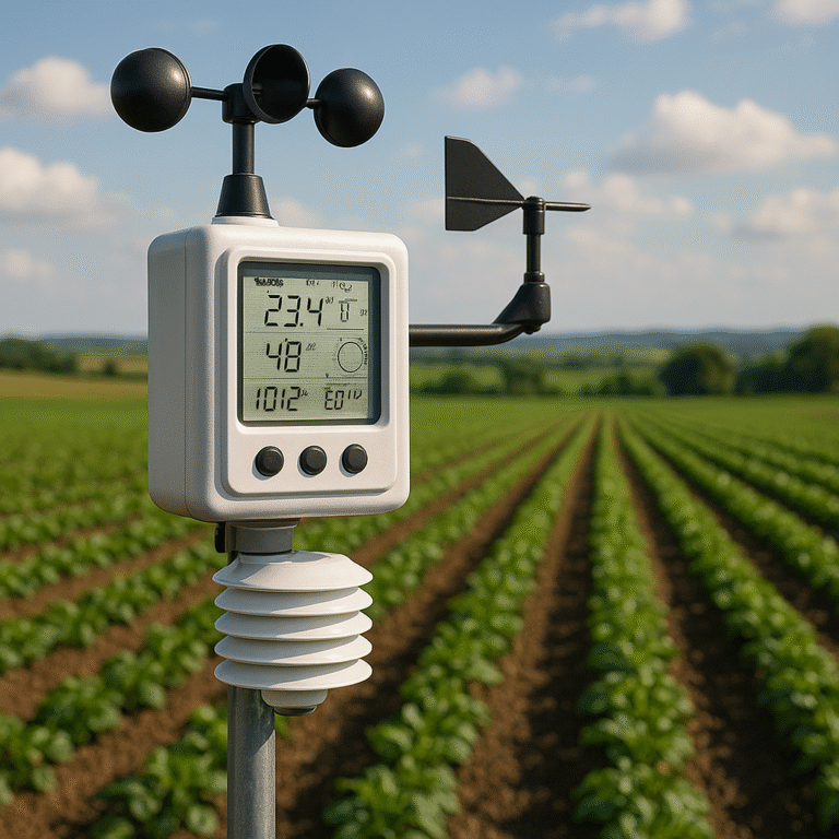 Digital Weather Stations and Their Role in Precision Farming