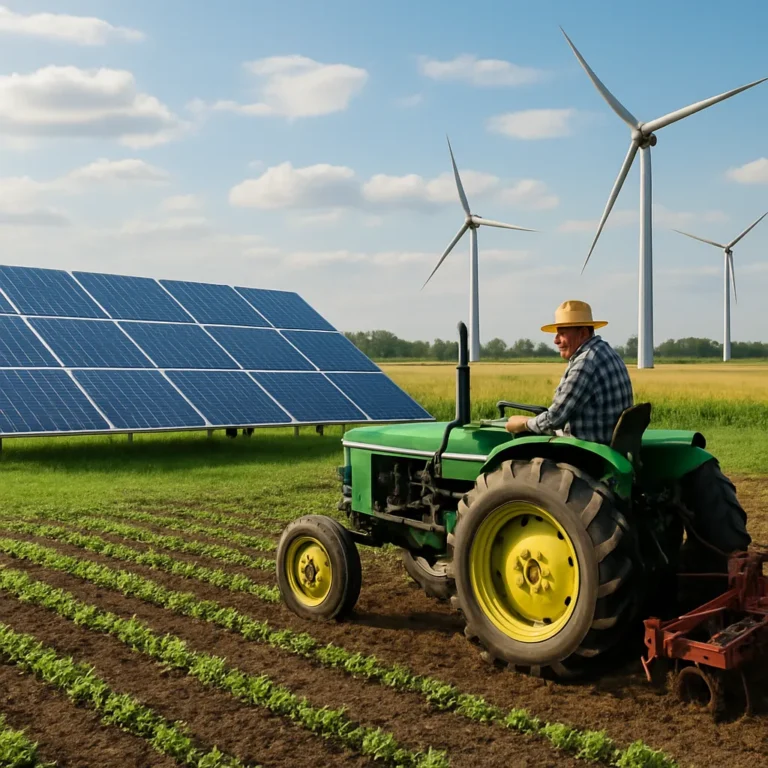 Sustainable Agriculture Through Renewable Energy
